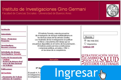 Instituto de Investigacion Gino Germani